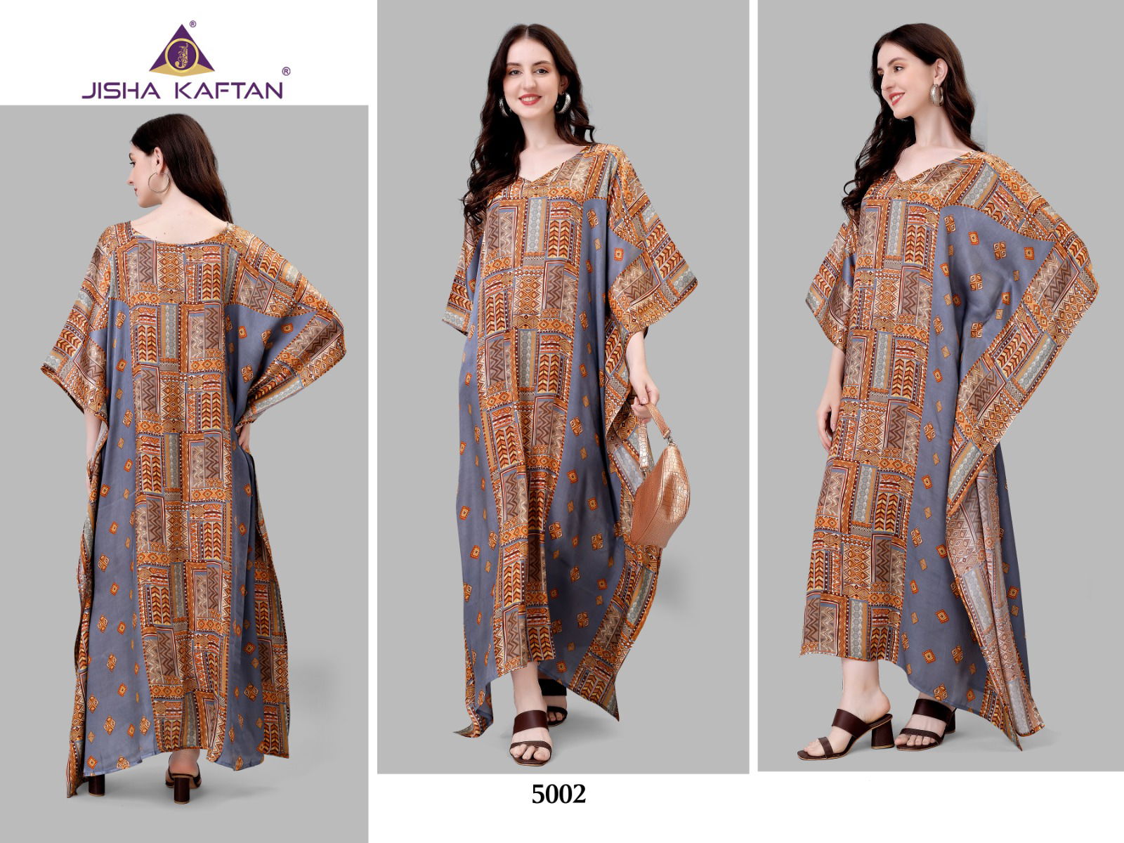 Jelite Natural Satin Fancy Printed Kaftan Catalog